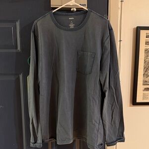 Sonoma Men's Charcoal Long Sleeve Tee